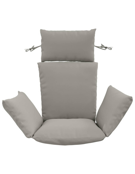 Cuscino Adirondack PUTTEN 100% Poliestere Grigio
