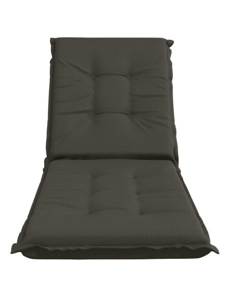 Cuscino per Lettino GEMERT 100% Poliestere Antracite