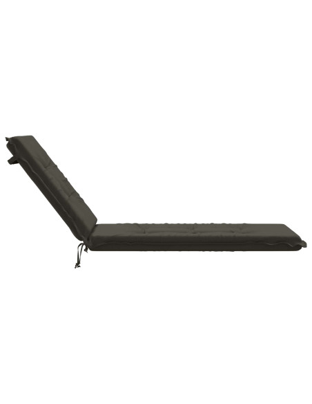 Cuscino per Lettino GEMERT 100% Poliestere Antracite