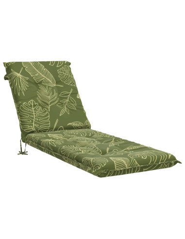 Cuscino per Lettino GEMERT 100% Poliestere Design a foglia