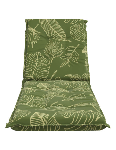 Cuscino per Lettino GEMERT 100% Poliestere Design a foglia