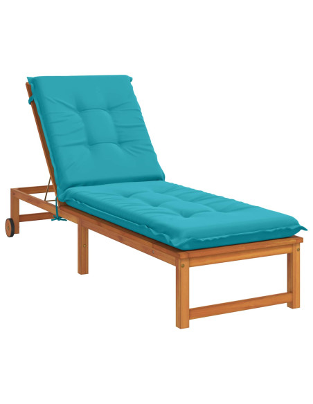 Cuscino per Lettino GEMERT 100% Poliestere Turchese