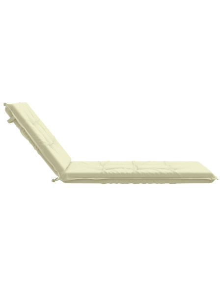 Cuscino per Lettino GEMERT 100% Poliestere Crema