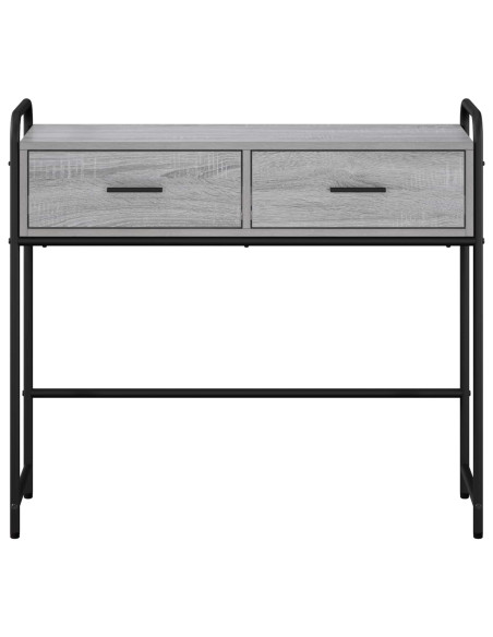 Tavolo consolle Sonoma grigio 90 x 33 x 80,5 cm