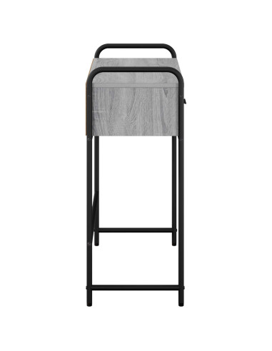 Tavolo consolle Sonoma grigio 90 x 33 x 80,5 cm
