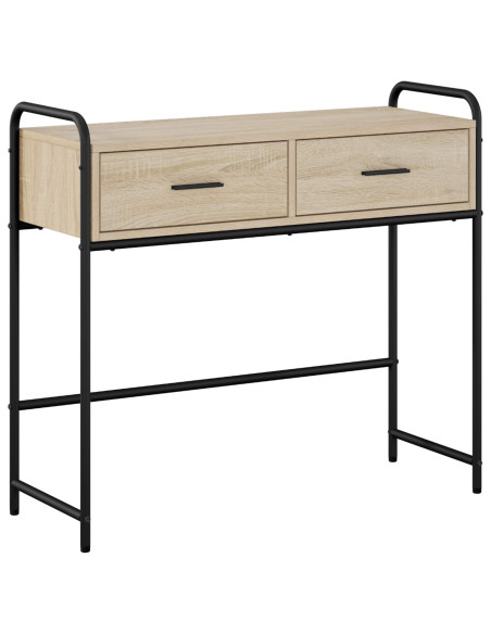 Tavolo consolle Rovere Sonoma 90 x 33 x 80,5 cm