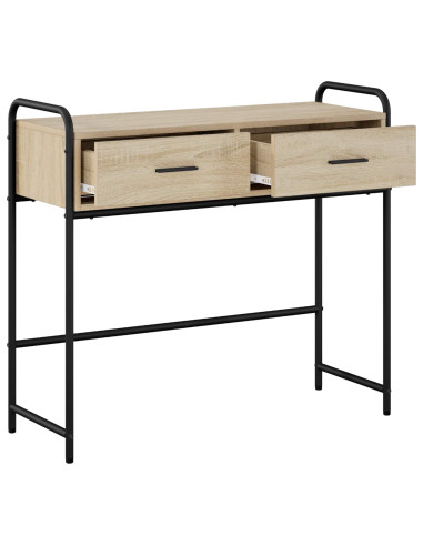 Tavolo consolle Rovere Sonoma 90 x 33 x 80,5 cm
