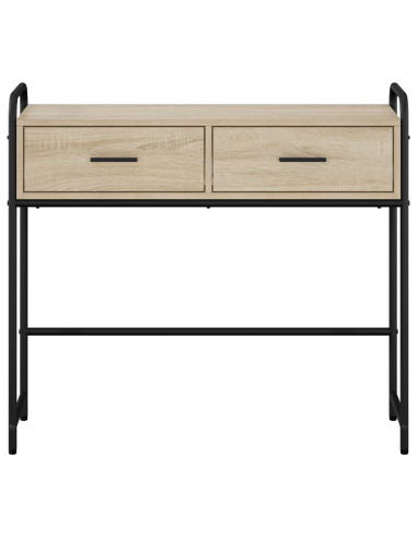 Tavolo consolle Rovere Sonoma 90 x 33 x 80,5 cm