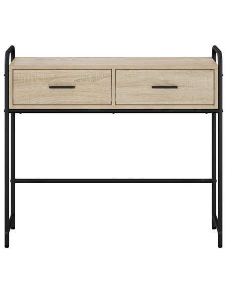 Tavolo consolle Rovere Sonoma 90 x 33 x 80,5 cm