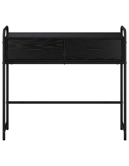 Tavolo consolle Rovere Nero 90 x 33 x 80,5 cm