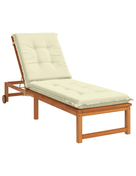 Cuscino per Lettino GEMERT 100% Poliestere Crema