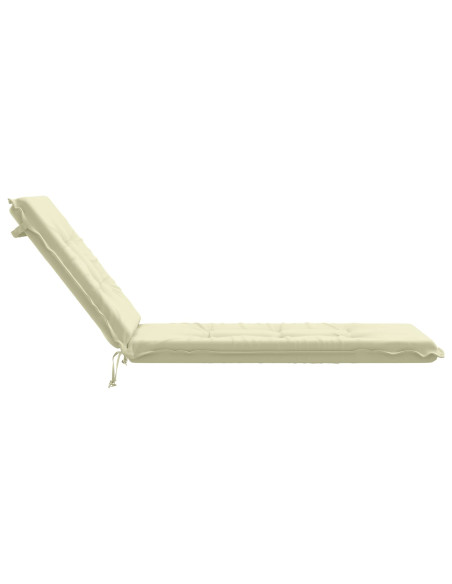 Cuscino per Lettino GEMERT 100% Poliestere Crema