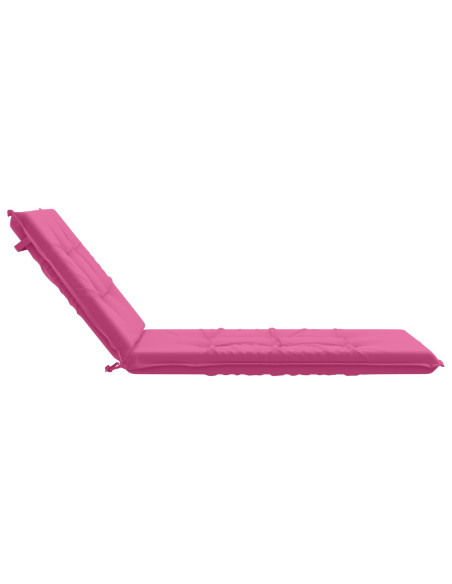 Cuscino per Lettino GEMERT 100% Poliestere Rosa 190 x 90 x 9 cm