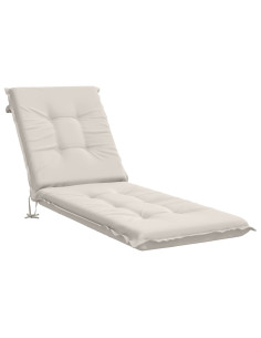 Cuscino per Lettino GEMERT 100% Poliestere Bianco 2
