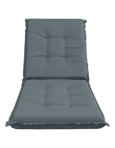 Cuscino per Lettino GEMERT 100% Poliestere Blu 190 x 60 x 9 cm