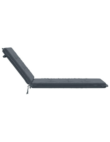 Cuscino per Lettino GEMERT 100% Poliestere Blu 190 x 60 x 9 cm