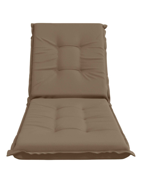 Cuscino per Lettino GEMERT 100% Poliestere Tortora