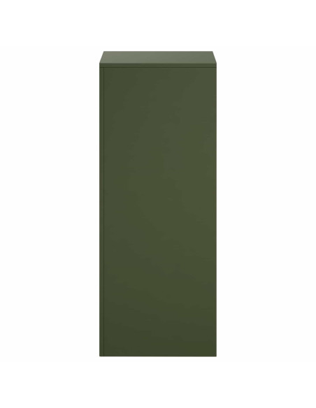 Supporto per piante 2 pcs Verde Oliva 40 x 40 x 100 cm Acciaio