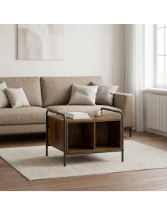 Tavolino da salotto Rovere Fumo 50 x 49 x 41 cm