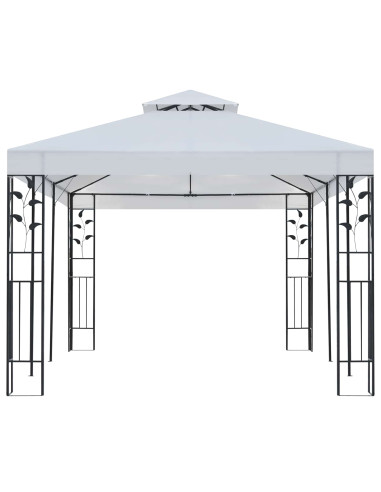 Telo per gazebo Bianco 300 x 600 cm Poliestere