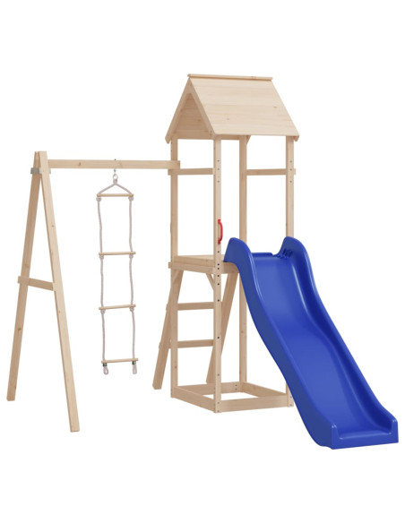 Scala Corda con Maniglie Sicurezza Parco Giochi 30x150,5 cm PE