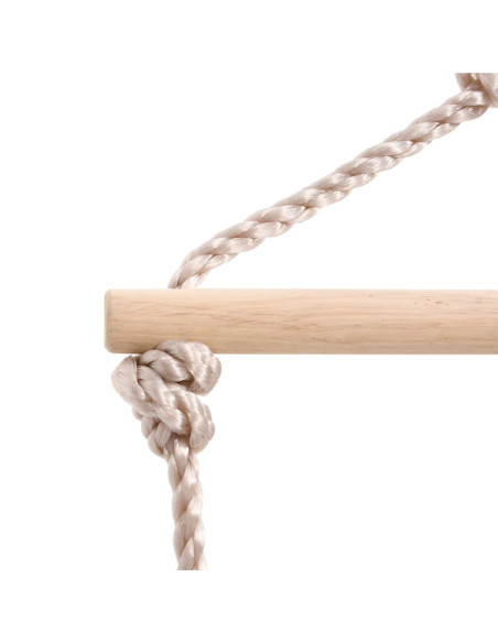 Scala Corda con Maniglie Sicurezza Parco Giochi 30x150,5 cm PE