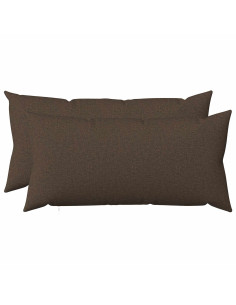 Federa 2 pz HEERLEN Tortora 40 x 80 cm Tessuto
