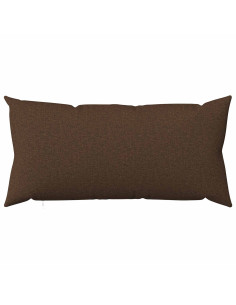 Federa 2 pz HEERLEN Marrone 40 x 70 cm Tessuto 2
