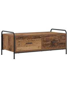Tavolino da salotto Legno antico 99,5 x 49 x 41 cm 2