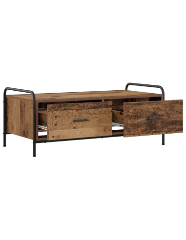 Tavolino da salotto Legno antico 99,5 x 49 x 41 cm