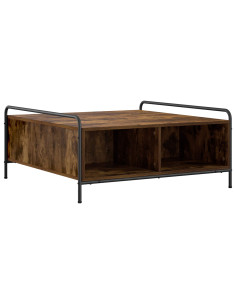 Tavolino da salotto Rovere Fumo 90 x 90 x 41 cm 2
