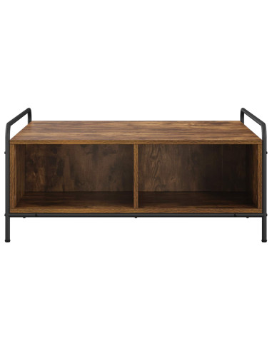 Tavolino da salotto Rovere Fumo 90 x 90 x 41 cm