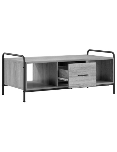 Tavolino da salotto Sonoma grigio 99,5 x 49 x 41 cm