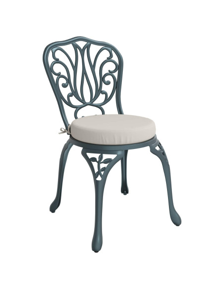 Cuscini per Seduta SOEST 4 pz 100% Poliestere Bianco