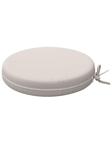 Cuscini per Seduta SOEST 4 pz 100% Poliestere Bianco