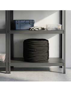 Corda multiuso 10 mm 25 m Nero PP 645 kg Carico massimo