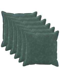 Federa 6 pcs HOUTEN Blu mare 70 x 70 cm Fleece in microfibra