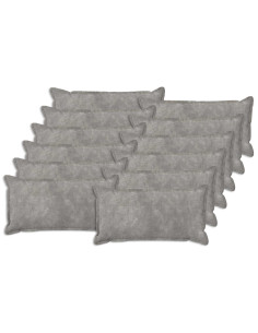 Federa 12 pcs HOUTEN Grigio Chiaro 40 x 80 cm