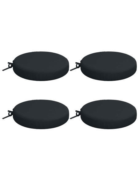 Cuscini per Seduta SOEST 4 pz 100% Poliestere Blu Scuro