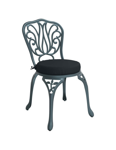 Cuscini per Seduta SOEST 4 pz 100% Poliestere Blu Scuro