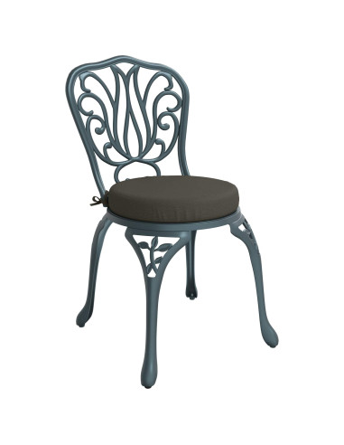 Cuscini per Seduta SOEST 4 pz 100% Poliestere Antracite