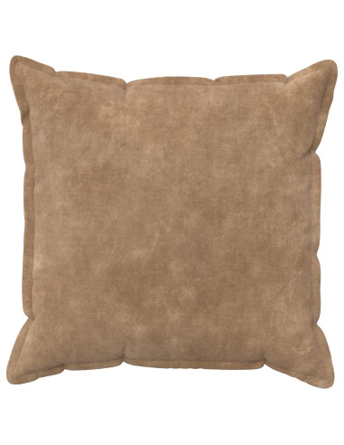 Federa 2 pcs HOUTEN Tortora 70 x 70 cm Fleece in microfibra