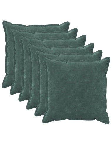 Federa 6 pcs HOUTEN Blu mare 80 x 80 cm Fleece in microfibra