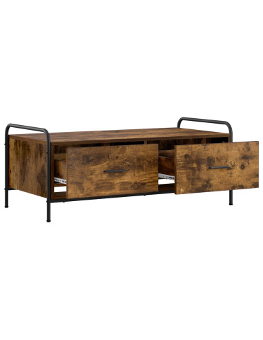 Tavolino da salotto Rovere Fumo 99,5 x 49 x 41 cm