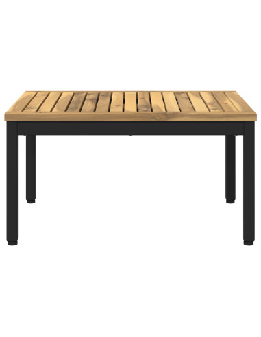 Tavolino da salotto Bianco e Nero 49 x 68,5 x 36 cm