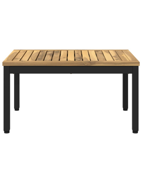 Tavolino da salotto Bianco e Nero 49 x 68,5 x 36 cm