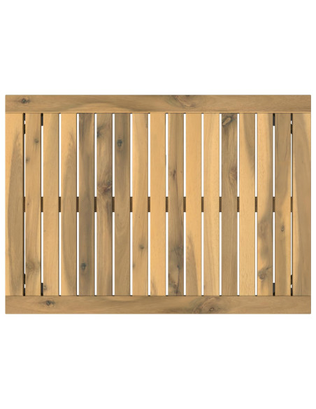 Tavolino da salotto Bianco e Nero 49 x 68,5 x 36 cm