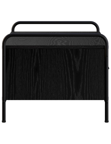 Tavolino da salotto Rovere Nero 99,5 x 49 x 41 cm
