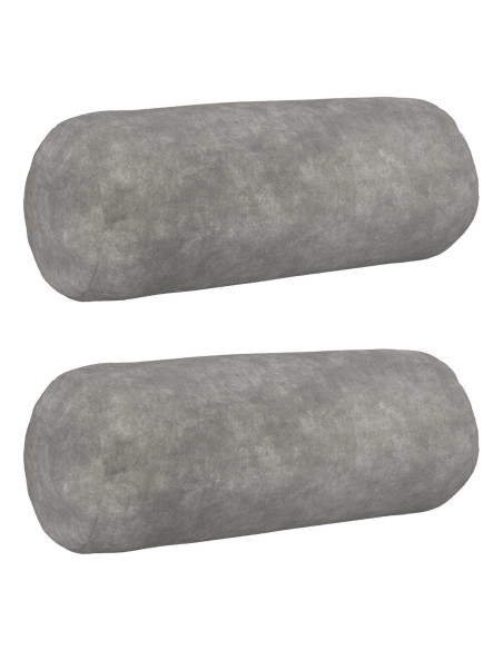 Federa 2 pcs HEERLEN Grigio Chiaro Ø 15 x 40 cm