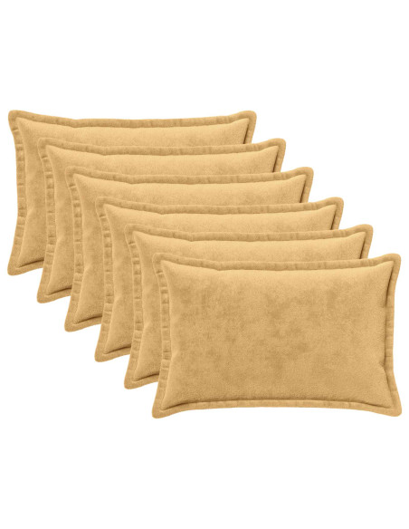 Federa 6 pcs HOUTEN Tortora 50 x 80 cm Flanella